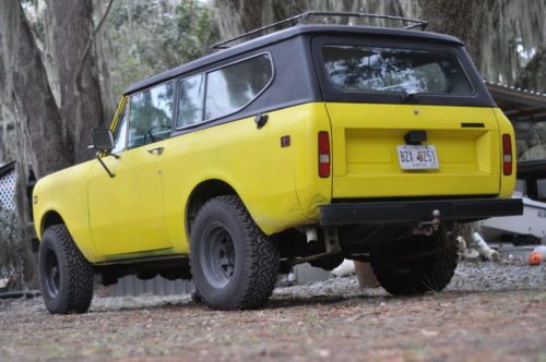 1979 international harvester scout ii 2 ih rare 4 cylinder 4x4 great shape look