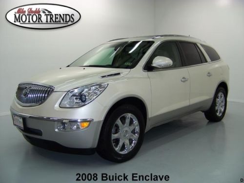 2008 buick enclave cxl navigation dvd rearcam chrome wheels heated seats 71k