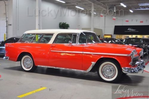 1955 chevrolet belair nomad,