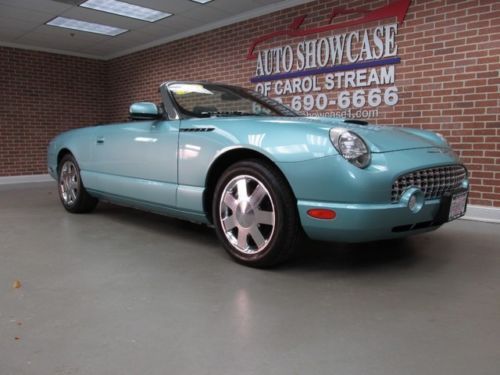 2002 ford thunderbird convertible with hardtop premium