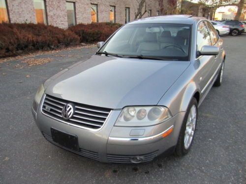 2003 volkswagen passat w8 4motion 6-speed bbs sport package 73k miles no reserve