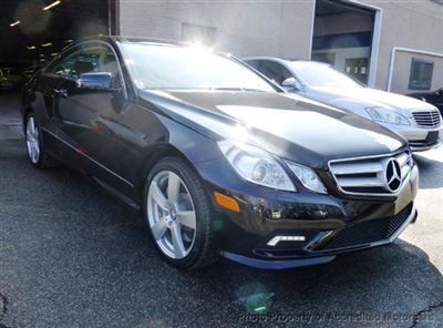 2011 mercedes benz e-550 coupe navigation,pano roof,heated&amp;ventilated seat,3k mi
