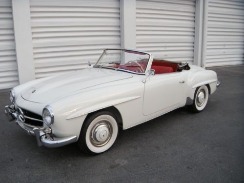 1961 mercedes benz 190sl fully restored show condition low miles