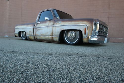 1979 c10 patina, bagged, shop truck