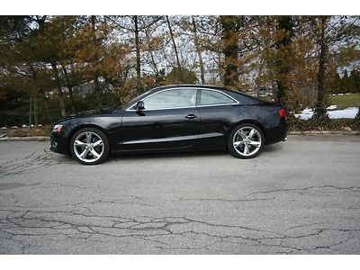 2009 audi a5 3.2 quattro*black*nav*camera*tech pkg*prem pkg*19" wheels*gorgeous!