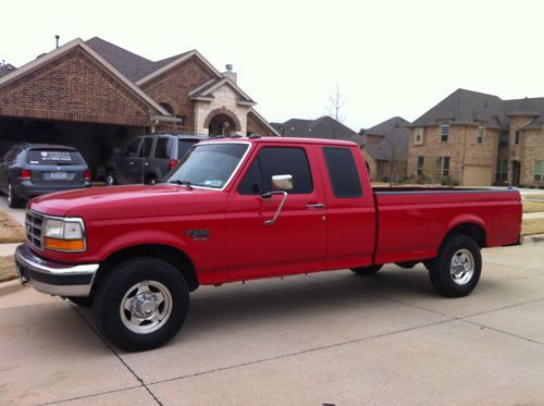 1995 ford f-250 xlt extended cab pickup 2-door 7.3l power stroke diesel