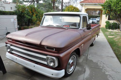 1964 chevrolet c10 pick up truck great patina long bed