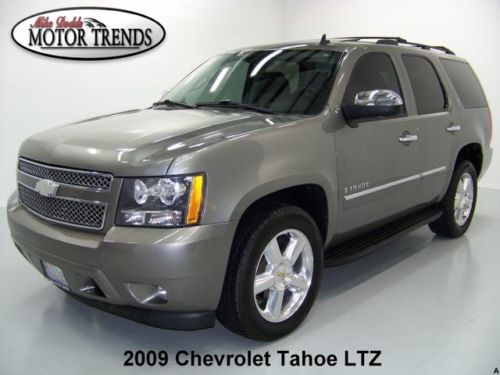 2009 chevy tahoe ltz navigation dvd sunroof leather heated ac seats 20&#039;s 60k