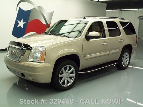 2007 gmc yukon denali awd sunroof nav dvd rear cam 72k texas direct auto