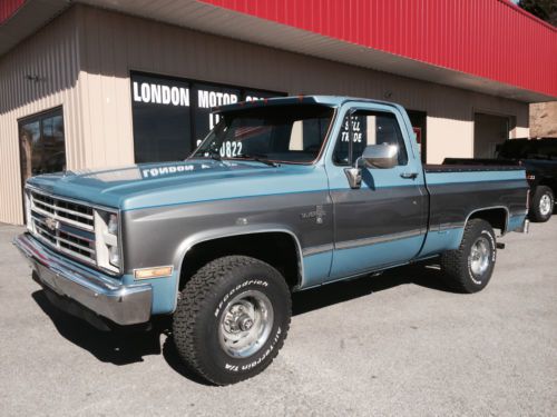 1986 chevrolet silverado short bed 4x4 chevy truck