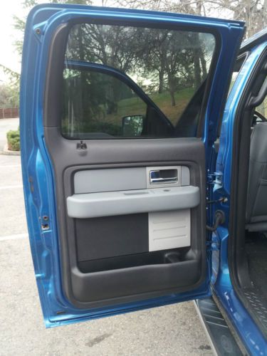 2011 Ford F-150 XLT Crew Cab Pickup 4-Door 3.5L Twin-Turbo Blue Great Condition, image 22