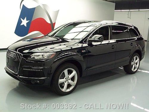 2013 audi q7 3.0t quattro awd s line prestige nav 9k mi texas direct auto