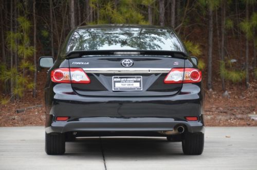 2011 Toyota Corolla S Loaded 32K Miles Black One Owner Florida Car, image 6