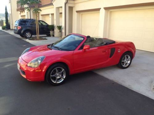 2001 toyota mr2 spyder base convertible 2-door 1.8l