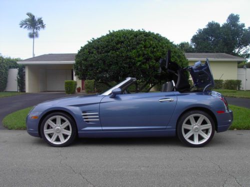 2005 chrysler crossfire limited convertible 2-door 3.2l low miles-2nd owner
