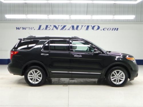 2014 ford explorer xlt-bench-third-nav-dual moon-reverse camera-4wd-1 owner