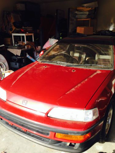 1991 honda cr-x sir rhd, true jdm gem 90,608 kilometers ads/lsd glass top  mugen