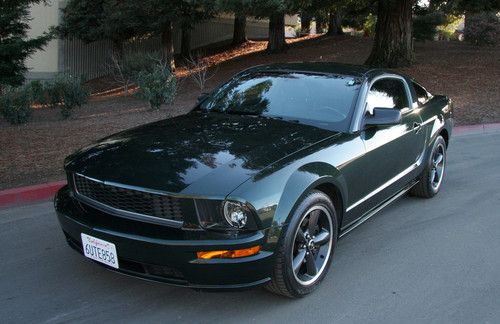 2008 ford mustang bullitt coupe 2-door 4.6l - low reserve