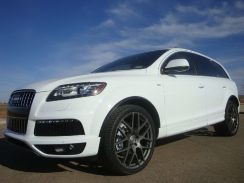 Audiq7 tdi 22s prestige s line w/ air ride bang &amp; olufsen diesel quatro navpano