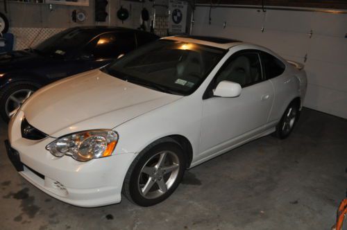 White 2004 acura rsx coupe 2.0l auto 101,000 miles nr ny