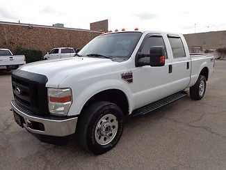 2008 ford f250 xl crew cab short bed diesel 4x4-engine problem-no reserve