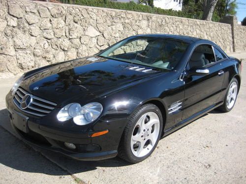 2004 sl600 twin turbo v12 493 h.p. keyless entry distronic heated seats calif.