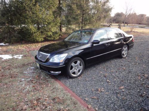 Lexus ls430 sunroof nav 72k rear cam climate seats nonsmoker pristine! private