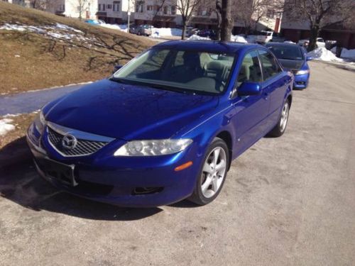 2004 mazda 6 s 3.0l sedan