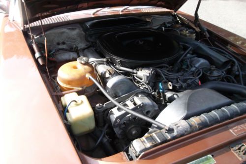 Mercedes Benz 1976 450SL Beautiful Brown Color Both Tops Hilton Head SC, image 7