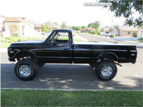 1971 custom k20 chevy long bed 4x4 pickup