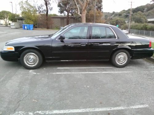 2001 ford crown victoria police interceptor sedan 4-door 4.6l