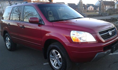 2005 honda pilot *ex-l*~ awd~ 3rd row! 1owner ! **clean carfax** $ no reserve!!!