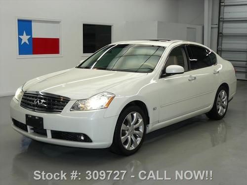 2007 infiniti m35 journey sunroof nav rear cam 70k mi texas direct auto