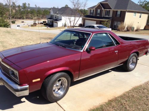 1984 chevrolet el camino