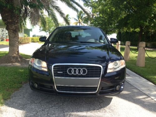 2007 audi a4 sedan 4-door 2.0l turbo, quattro 9300 k miles, super clean