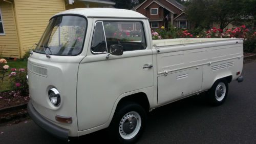 1971 volkswagen single cab truck/transporter/vanagon