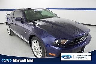 11 ford mustang premium v6, 1 owner, clean carfax, we finance!