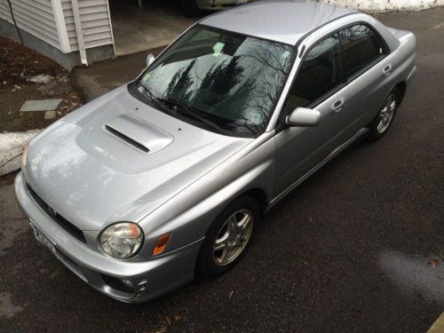 2002 subaru impreza wrx sedan 4-door 2.0l