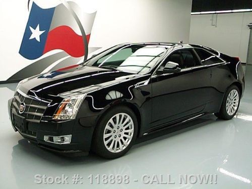 2011 cadillac cts4 premium coupe awd sunroof nav 36k mi texas direct auto