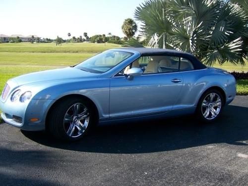 2007 bentley continental gtc convertible 2-door 6.0l