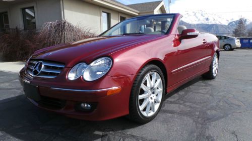 2007 mercedes-benz clk350 convertible 2-door 3.5l 6-speed automatic