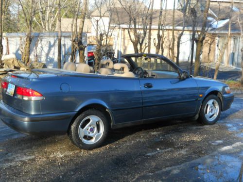 1999 saab 9-3 se convertible 2-door 2.0l