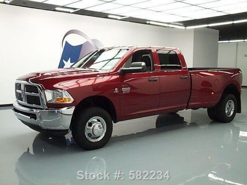 2011 dodge ram 3500 crew 4x4 diesel dually 6pass 44k mi texas direct auto