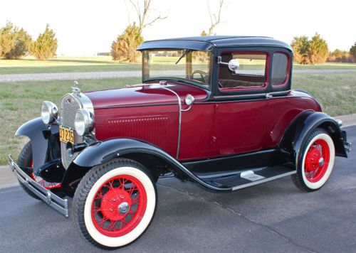 1931 ford model deluxe 5 window  rumble seat coupe