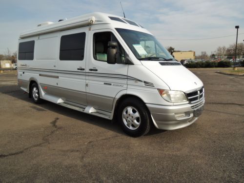 2005 roadtrek rs adventurous mercedes sprinter rv 2.7l diesel 1-owner carfax