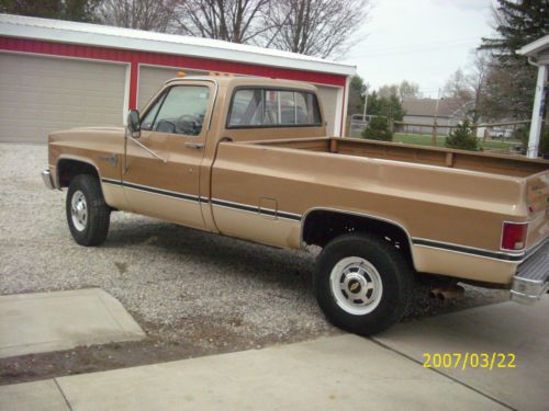 1987 chevy 3500 454 orginal survivor 4x4