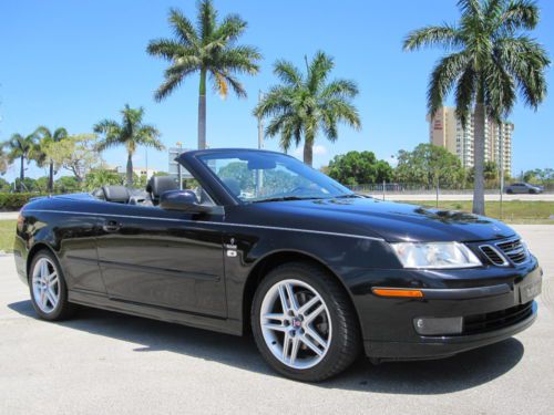 Florida 74k saab 9-3 2.0t convertible 60th anniversary leather super nice!!!