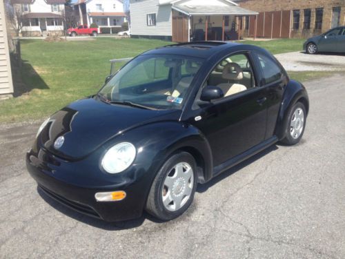 2000 volkswagen beetle gls hatchback - sunroof - no reserve!