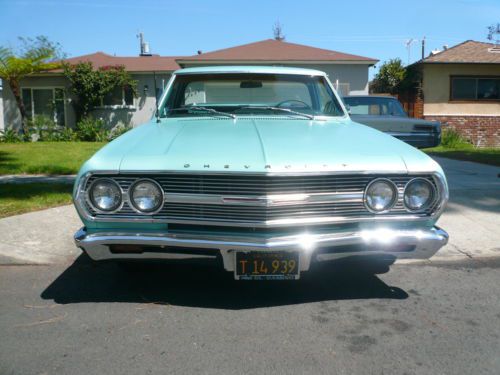 1965 chevelle/el camino one of a kind 2 owner very special car garaged