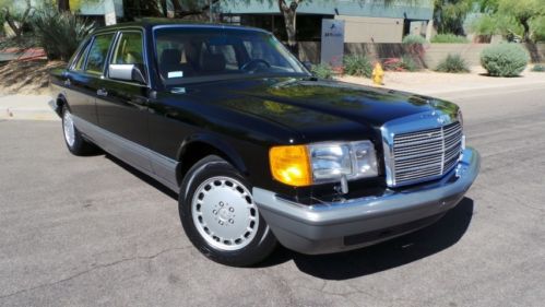 1986 mercedes 560sel lwb sedan, fully loaded, reclining/heated rear seat!